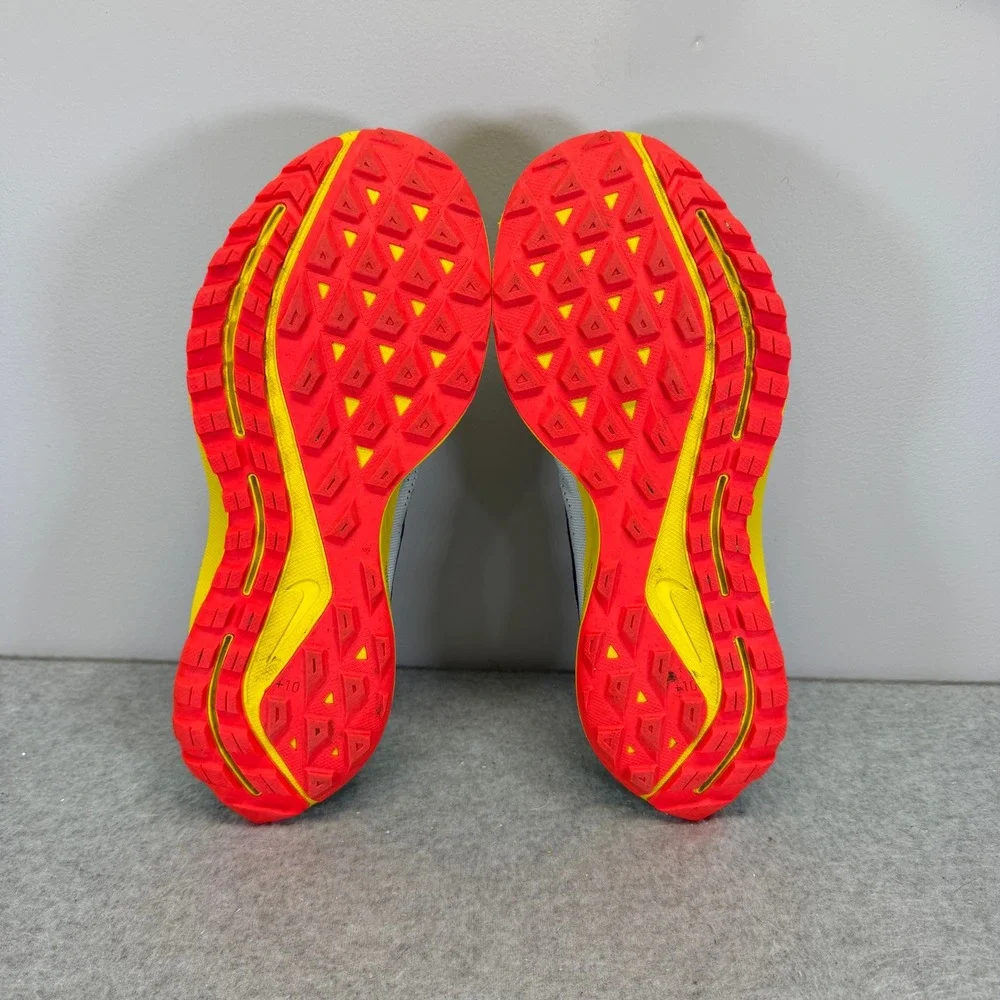 Nike Air Zoom Pegasus 36 Trail Womens Shoes Size 9.5 Mint Blue Yellow AR5676-401